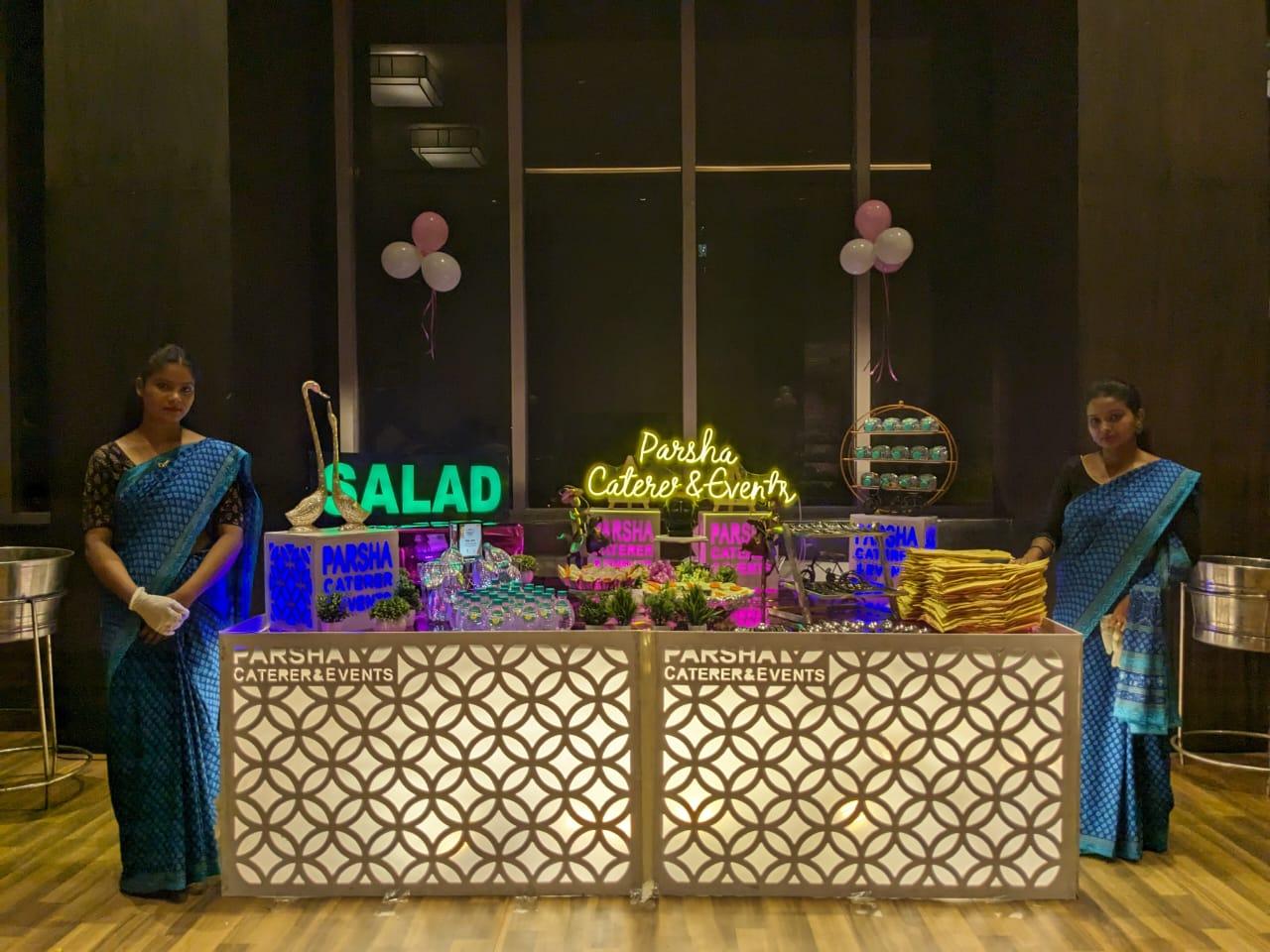 Guests at the catering venue