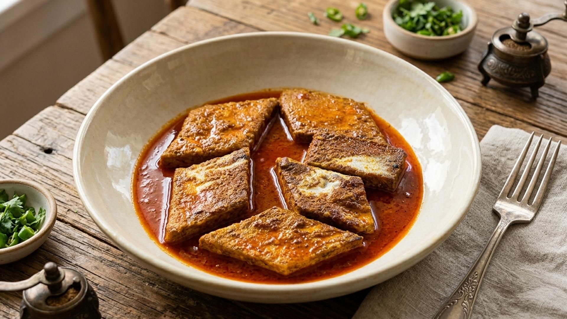 Curated main course buffet setup