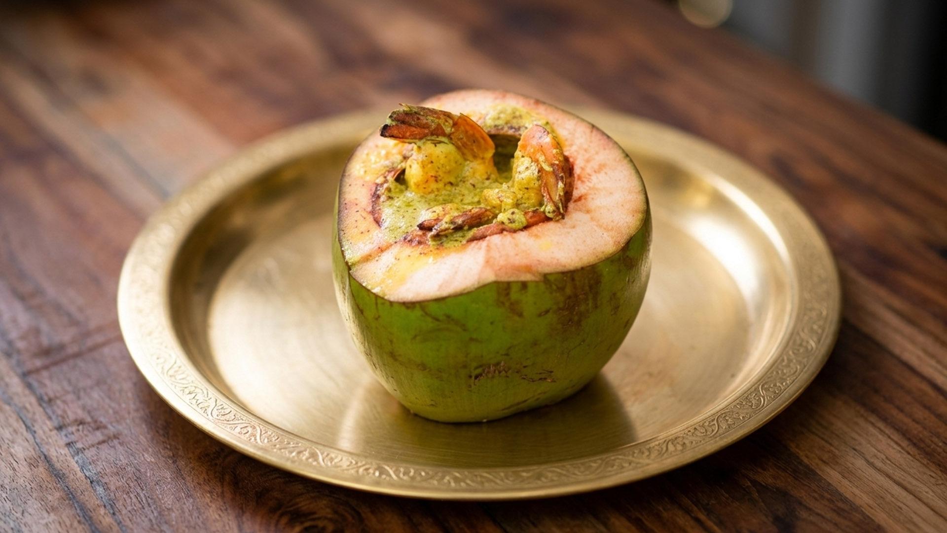 Traditional feast-style setup